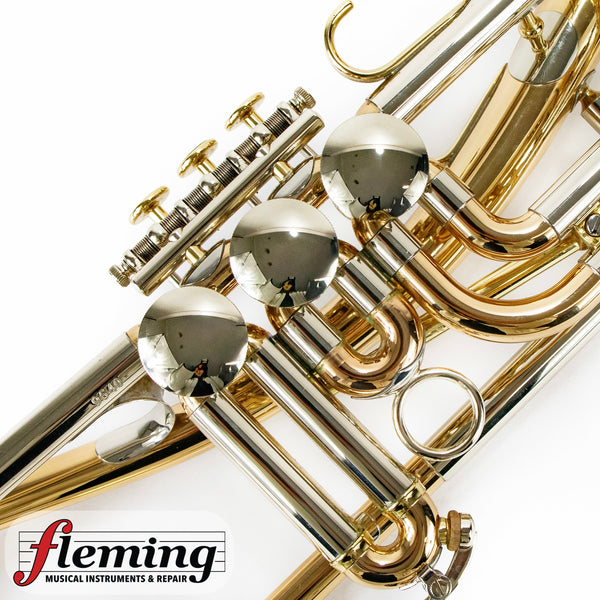 Schagerl "Ganschhorn" Heavy Bb Trumpet - Ex-USAF