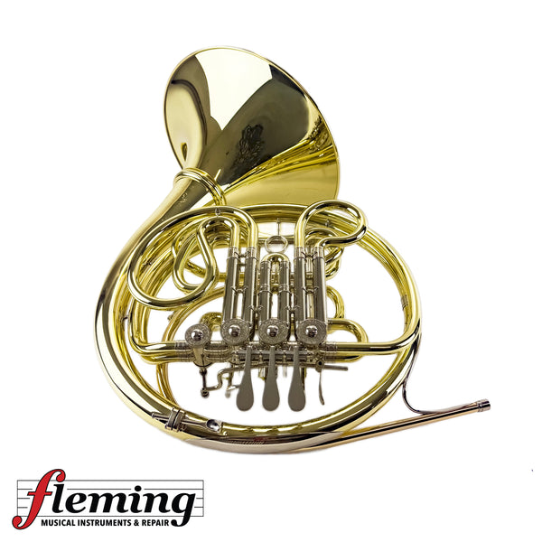 Pre-Owned Hans Hoyer G10 Professional Double French Horn - Detachable Bell (Yellow Brass)