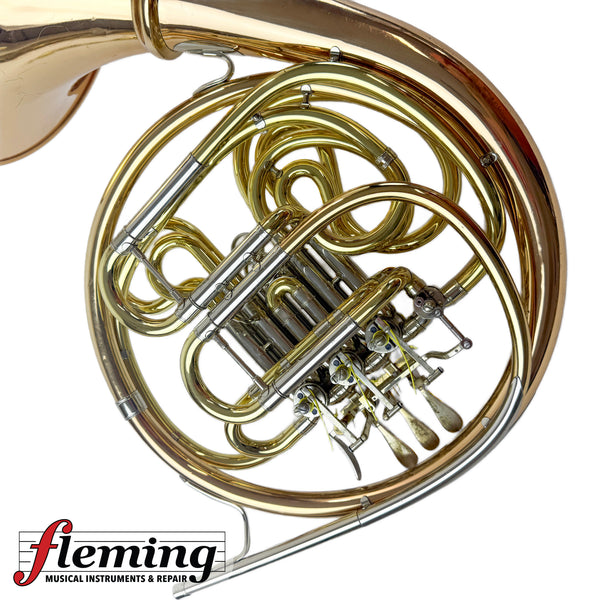 C.G. Conn 10D "Symphony" Professional Double French Horn - Detachable Screw Bell, Lacquer (Ex-USAF)