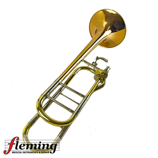 Pre-Owned C.G. Conn 88HCL "Christian Lindberg" Professional Bb/F Tenor Trombone - Rose Brass Bell