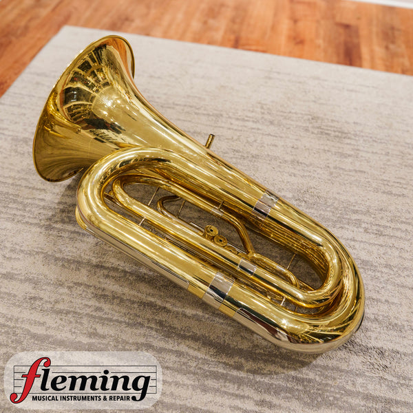Pre-Owned Miraphone CC1291 Professional 5-Valve 5/4 CC Tuba - Clear Lacquer