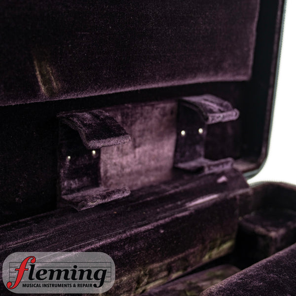 Pre-Owned Vintage 1960s Selmer Paris "Tri-Pac" Leather Case (Alto Sax, Clarinet, Flute)