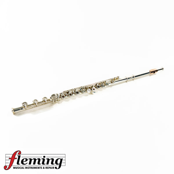 Pre-Owned Brannen-Cooper Custom Professional Flute - Soldered Toneholes &amp; 14k Gold Riser (#5770)