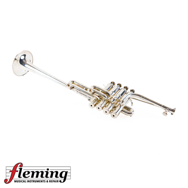 Schilke P6-4 Bb/A Herald Piccolo Trumpet - Silver Plate
