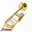 S.E. Shires Vintage New York Bass Trombone - Axial-Flow Valves, Yellow Brass