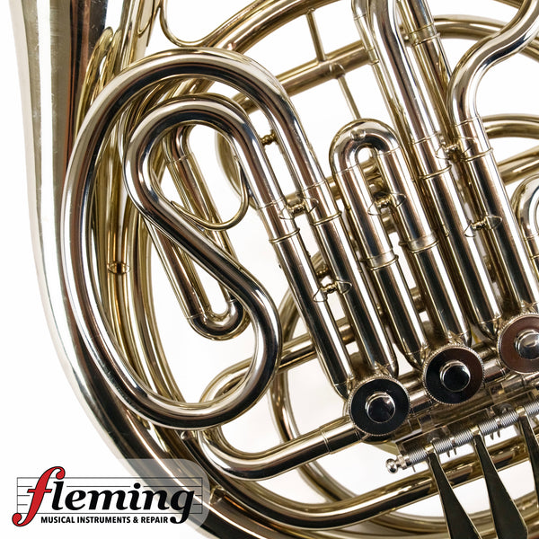 Pre-Owned Holton H470 Double French Horn - Silver (Fixed Bell)