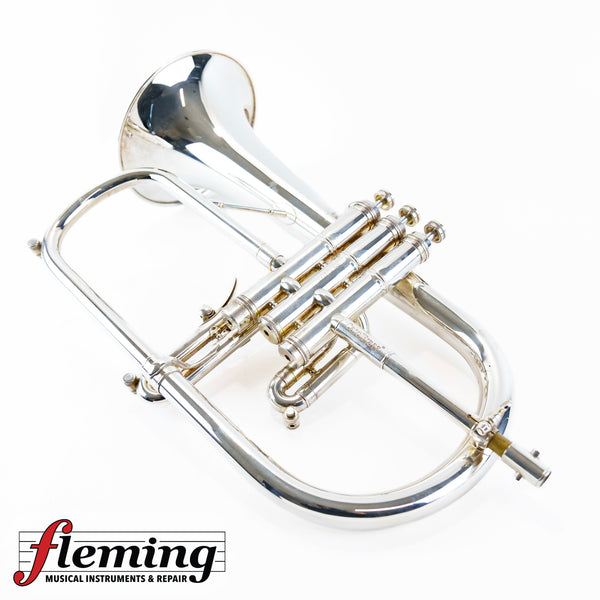 CarolBrass CFL-9990-RS Professional Flugelhorn - Silver Plated