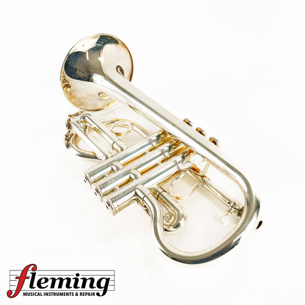 Yamaha YCR-8620S Professional Eb Soprano Cornet - Silver Plate