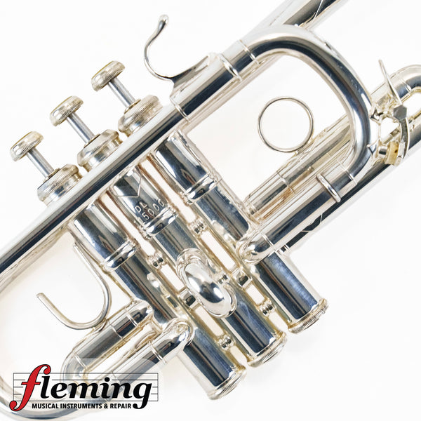 Vincent Bach Stradivarius C180SL 229 Professional C Trumpet - Silver Plated