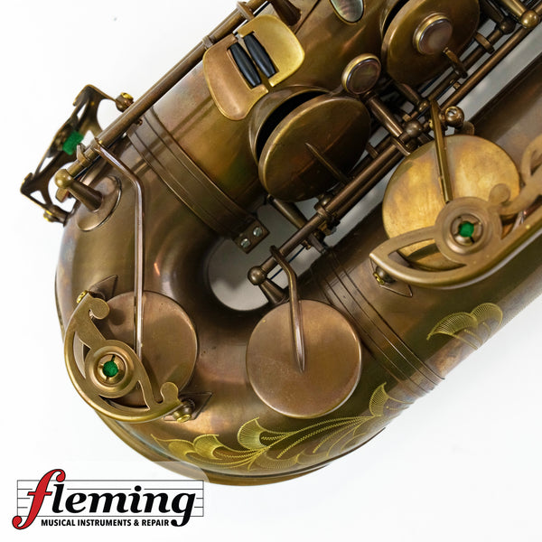 P. Mauriat PMXT-66RUL Professional Tenor Saxophone - Unlacquered Raw Brass
