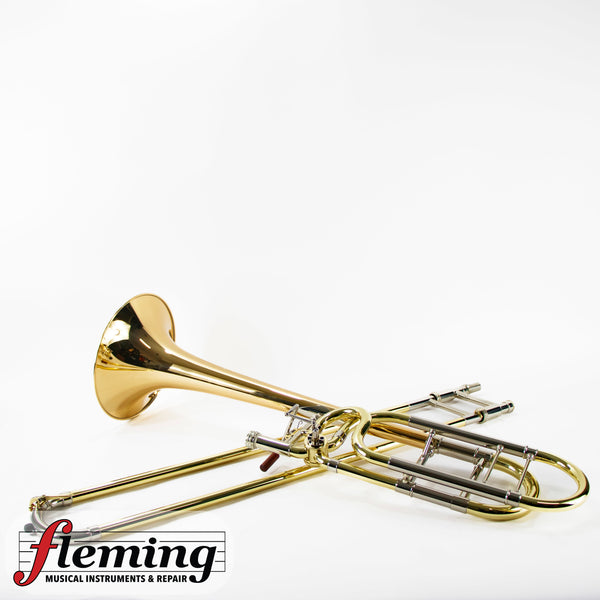 S.E. Shires TBQ30GR Tenor Trombone - Gold Brass Bell & Rotary Valve