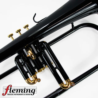 Jupiter JFH-846 Flugelhorn - Black Lacquer