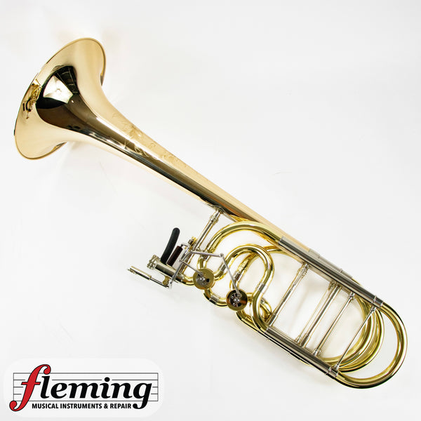 S.E. Shires TBQ36GR Q Series Bass Trombone - Gold Brass Bell