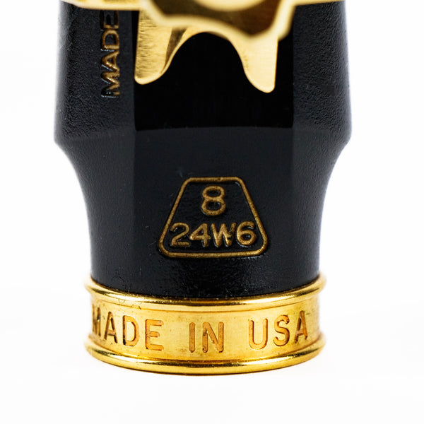 Theo Wanne BRAHMA Alto Saxophone Mouthpiece – Hard Rubber (Size 8)