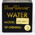 Theo Wanne WATER ART Alto Saxophone Mouthpiece – Black A.R.T. Material (Size 3