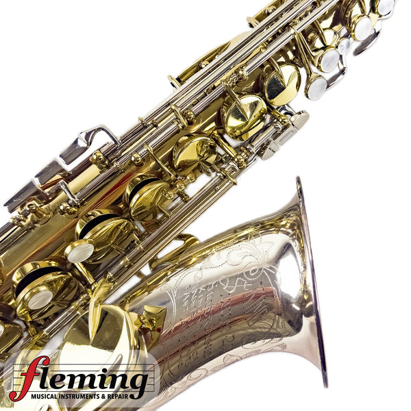 King Super 20 Silversonic Alto Saxophone (Eastlake) - Solid Silver Neck &amp; Bell / Gold Wash