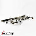 Backun Model Q Bass Clarinet Low C, Grenadilla, Silver-Plated Keys