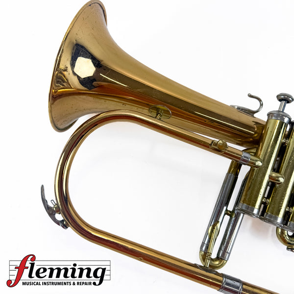 Yamaha YFH-631 Professional Bb Flugelhorn - Rose Brass Bell / Lacquer Finish