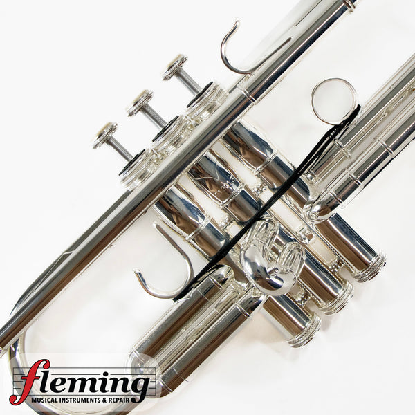 S.E. Shires Q10RS Professional Bb Trumpet - Silver Plate