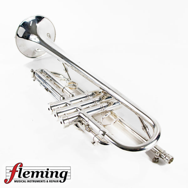 Pre-Owned Edwards Custom Bb Trumpet - Tunable Bell, Silver Plate (Ex-USAF)
