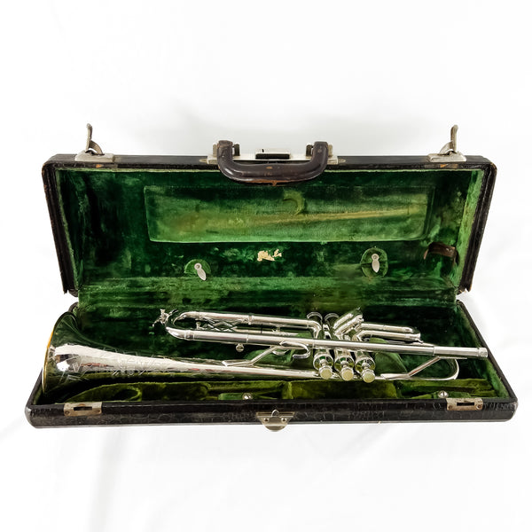 King Liberty #2 (Model 1050) Bb Trumpet (Re-Plated: 1935-1936)