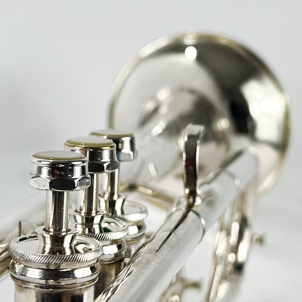 King Liberty #2 (Model 1050) Bb Trumpet (Re-Plated: 1935-1936)