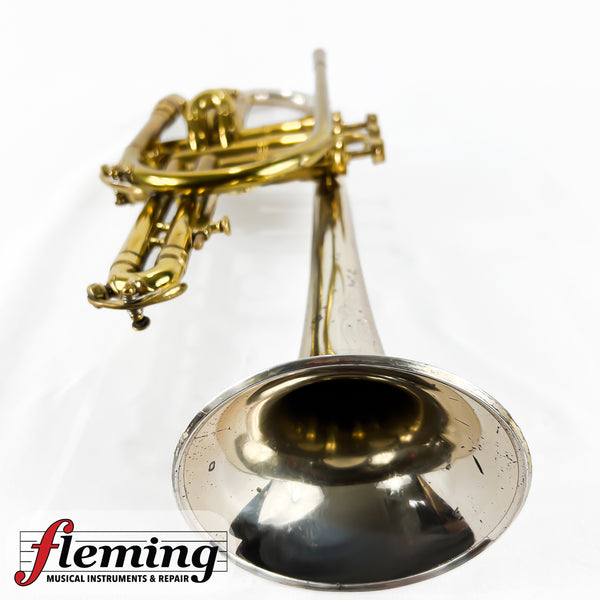 King H.N. White Silversonic Cornet