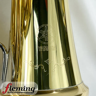 New Yamaha YHR-671D Professional Double French Horn with Detachable Bell - Lacquered Brass