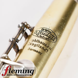 G. Rudolf Uebel Aluminum C Unibody Flute (1960's ish)