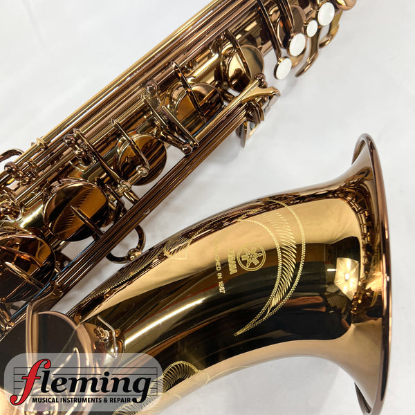 New Yamaha YTS-62IIIA Professional Tenor Saxophone in Amber