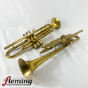 C.G. Conn 40A & 40B Connqueror Vocabell Trumpet/Cornet Set