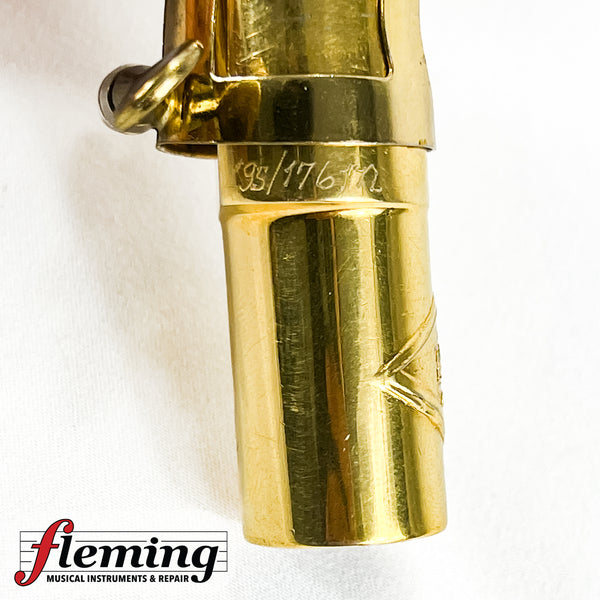 Charles Bay 8n Gold Plated Tenor Saxophone Mouthpiece