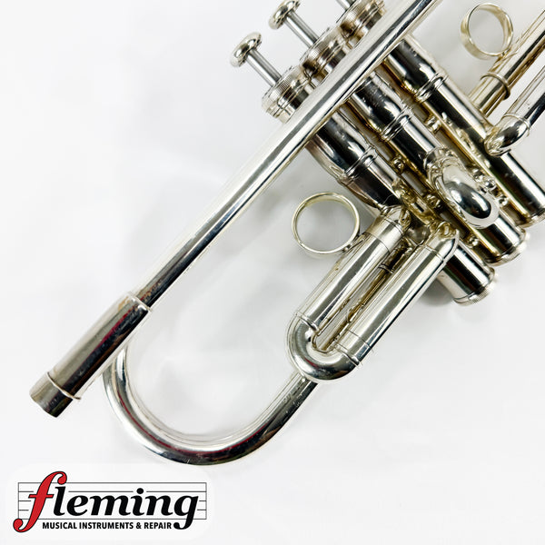 Yamaha YTR-8335RGS Xeno Bb Trumpet - Gold Brass Bell, Silver Plated