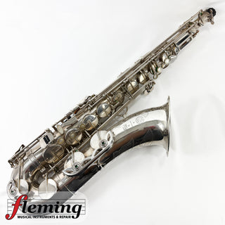 Selmer Paris Super Action 80 Series II Tenor Saxophone (1987) in Silver