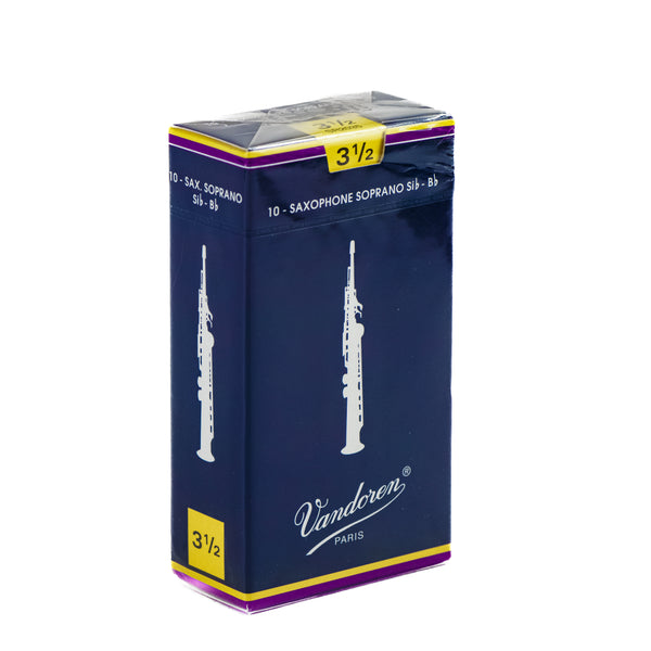 Vandoren Traditional Soprano Saxophone Reeds