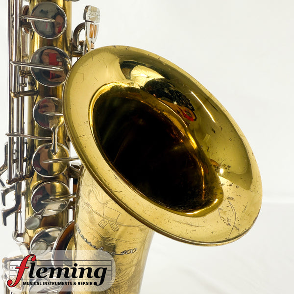 Buescher 400 Top Hat & Cane Tenor Sax