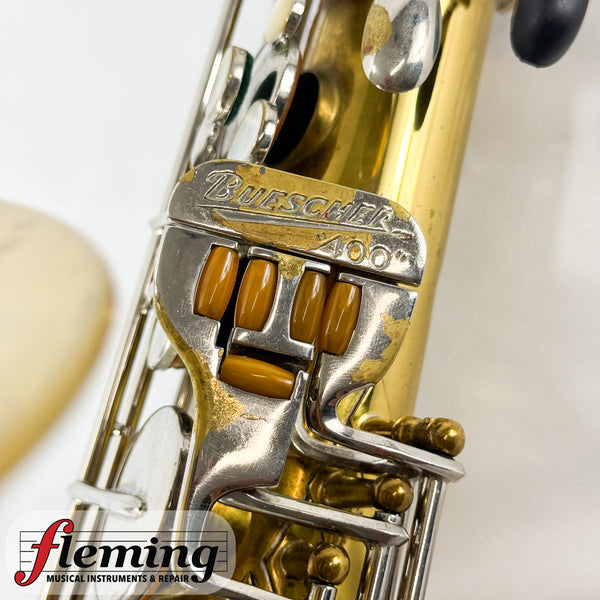 Buescher 400 Top Hat & Cane Tenor Sax