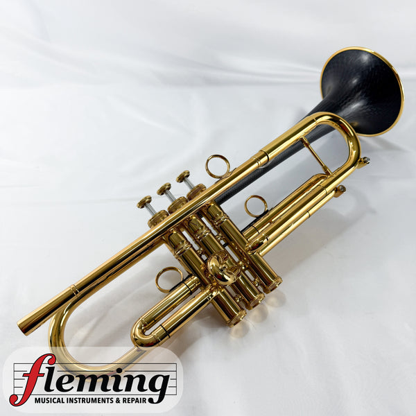daCarbo "Unica" Carbon FIber Bb Trumpet - Lacquered Brass