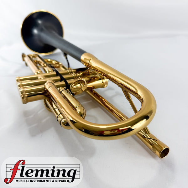 daCarbo "Unica" Carbon FIber Bb Trumpet - Lacquered Brass