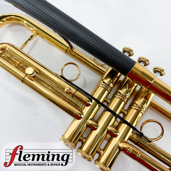 daCarbo "Unica" Carbon FIber Bb Trumpet - Lacquered Brass