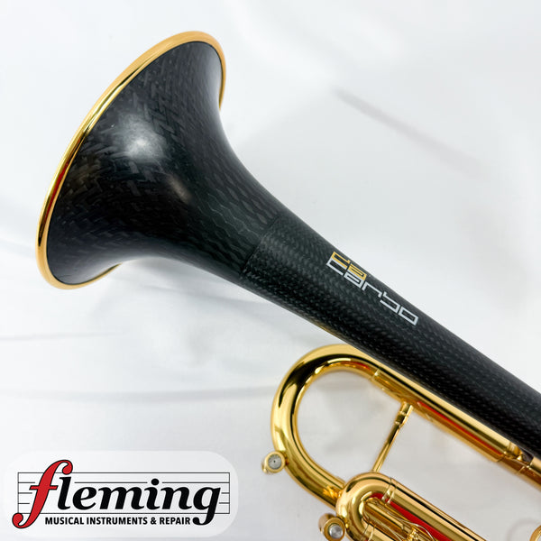 daCarbo "Unica" Carbon FIber Bb Trumpet - Lacquered Brass