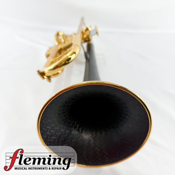 daCarbo "Unica" Carbon FIber Bb Trumpet - Lacquered Brass