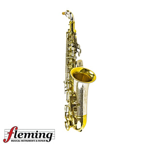 King Super 20 Silversonic Alto Saxophone (Eastlake) - Solid Silver Neck &amp; Bell / Gold Wash
