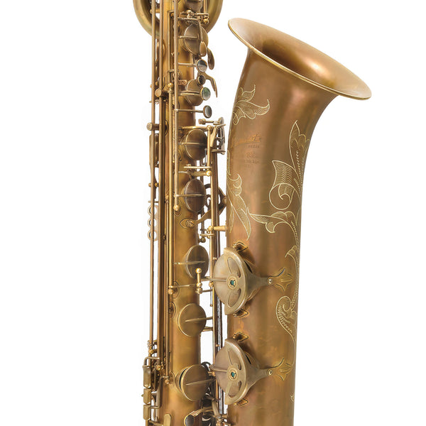 P. Mauriat PMB-300UL Professional Baritone Saxophone, Raw Brass