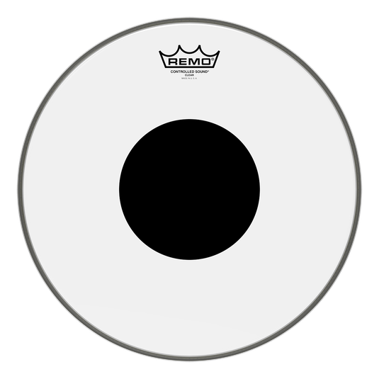 Remo Black Dot Controlled Sound Drumhead