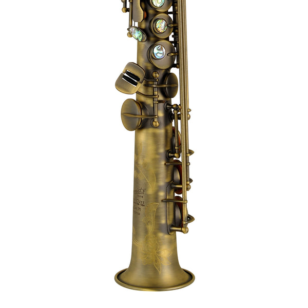 P. Mauriat SYSTEM-76SDK Professional Soprano Saxophone, Dark Finish