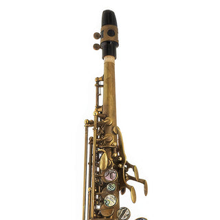P. Mauriat SYSTEM-76SUL1 Professional Soprano Saxophone, Raw Brass