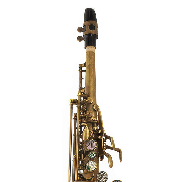 P. Mauriat SYSTEM-76SUL1 Professional Soprano Saxophone, Raw Brass
