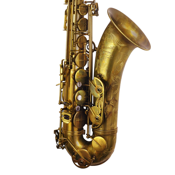 P. Mauriat SYSTEM-76TULF Professional Tenor Saxophone, Raw Brass