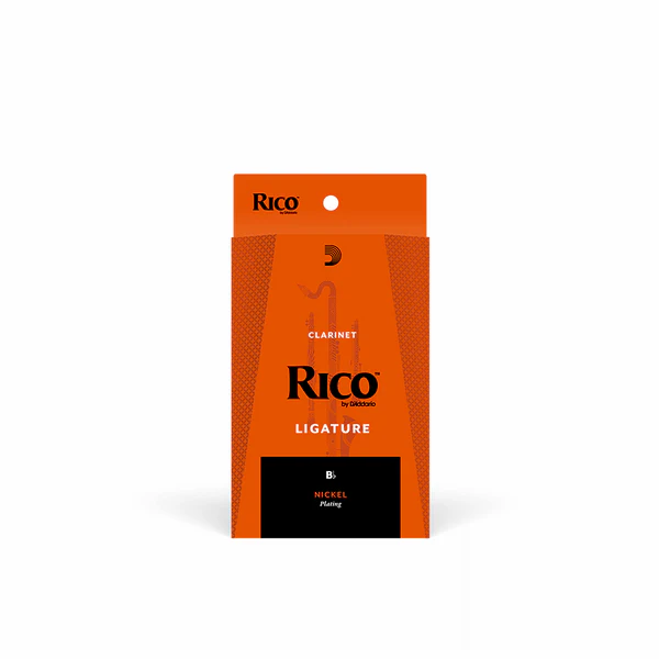 Rico by D'Addario Ligature for Bb Clarinet Nickel-Plated